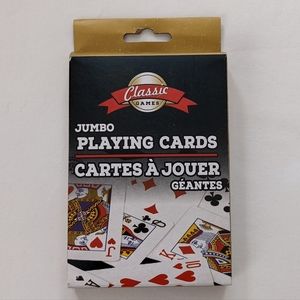 New 1 Deck of Jumbo Size Playing Cards